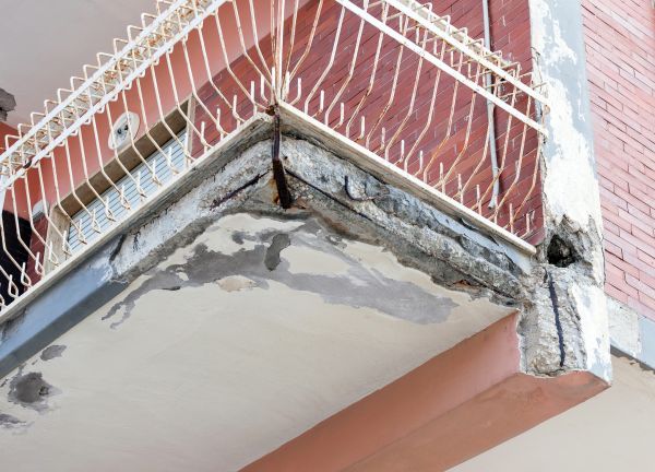 Concrete Balcony Repair in Sherman