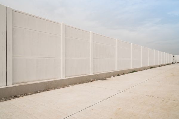 Concrete Fence Repair in Sherman