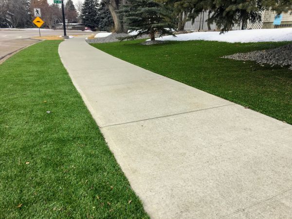 Concrete Sidewalk Resurfacing in Sherman