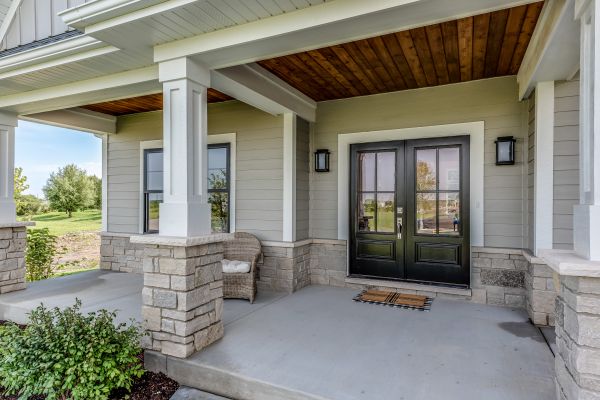 Front Entrance Concrete Repair in Sherman