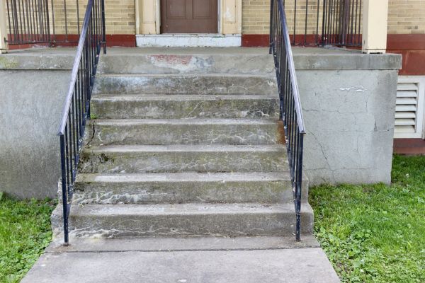 Staircase Concrete Repair in Sherman