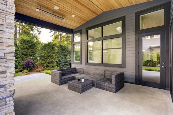 Porch Concrete Repair in Sherman
