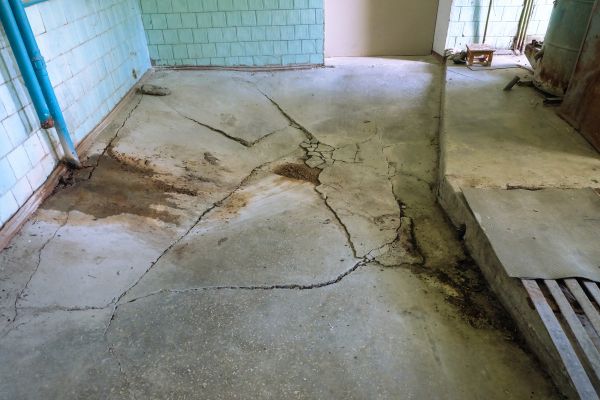 Cement Slab Repair in Sherman