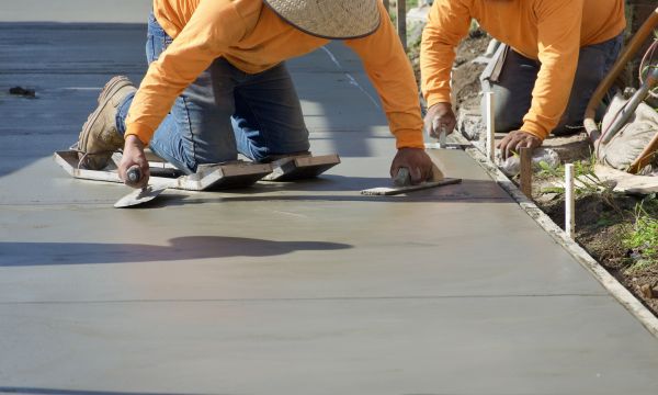 Concrete Pad Repair in Sherman