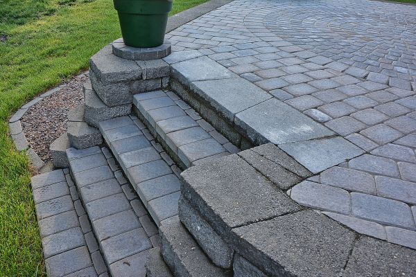 Patio Step Repair in Sherman