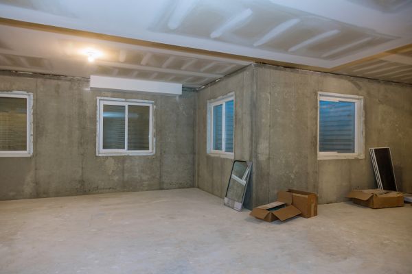 Basement Concrete Resurfacing in Sherman