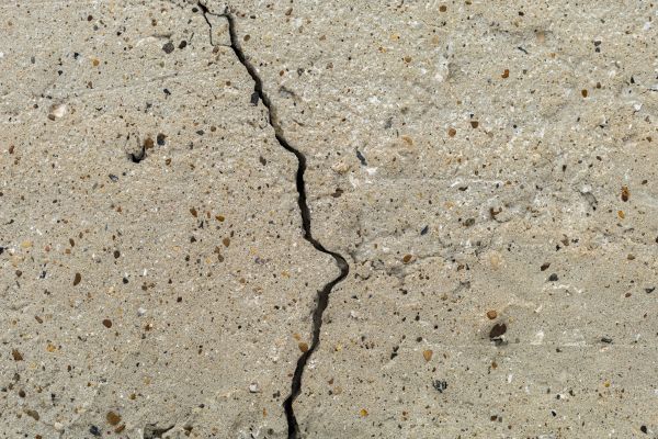 Cracked Basement Floor Repair in Sherman