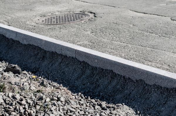 Sidewalk Curbing Repair in Sherman