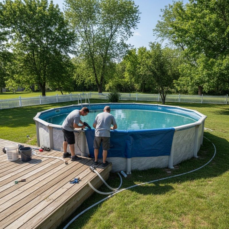 Pool Deck Repair